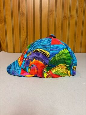 Lauren Burch cycling cap wild horses